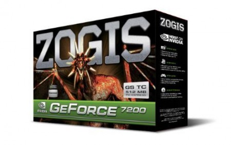 Placa De Video Geforce 7200gs Tc512mb Zogis Ddr2 Pci-e Código do Produto 000020
